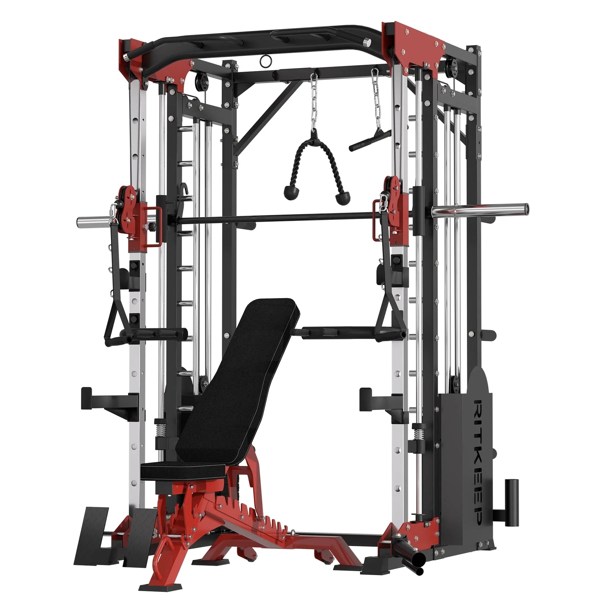 PMAX 5600 Home Gym Smith Machine with Integrated Weight System