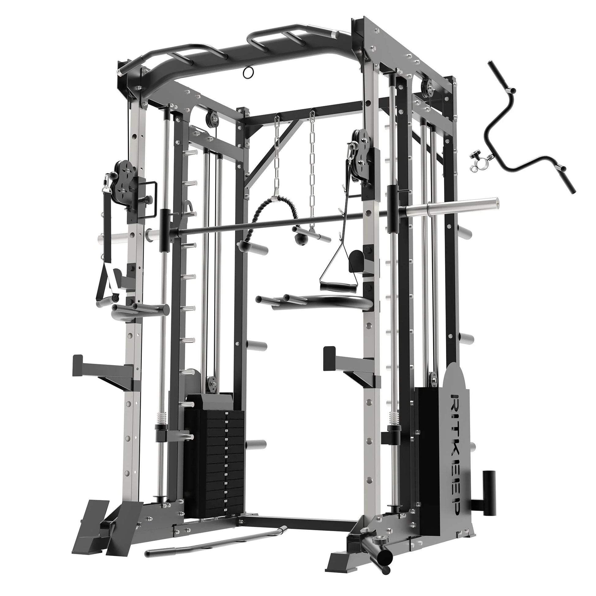 PMAX 5600 Home Gym Smith Machine with Integrated Weight System