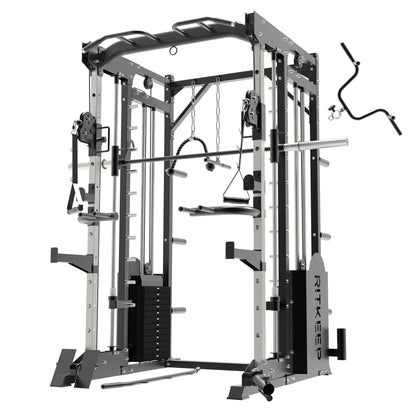 PMAX 5600 Home Gym Smith Machine with Integrated Weight System