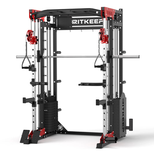 PMAX 5600 Home Gym Smith Machine with Integrated Weight System