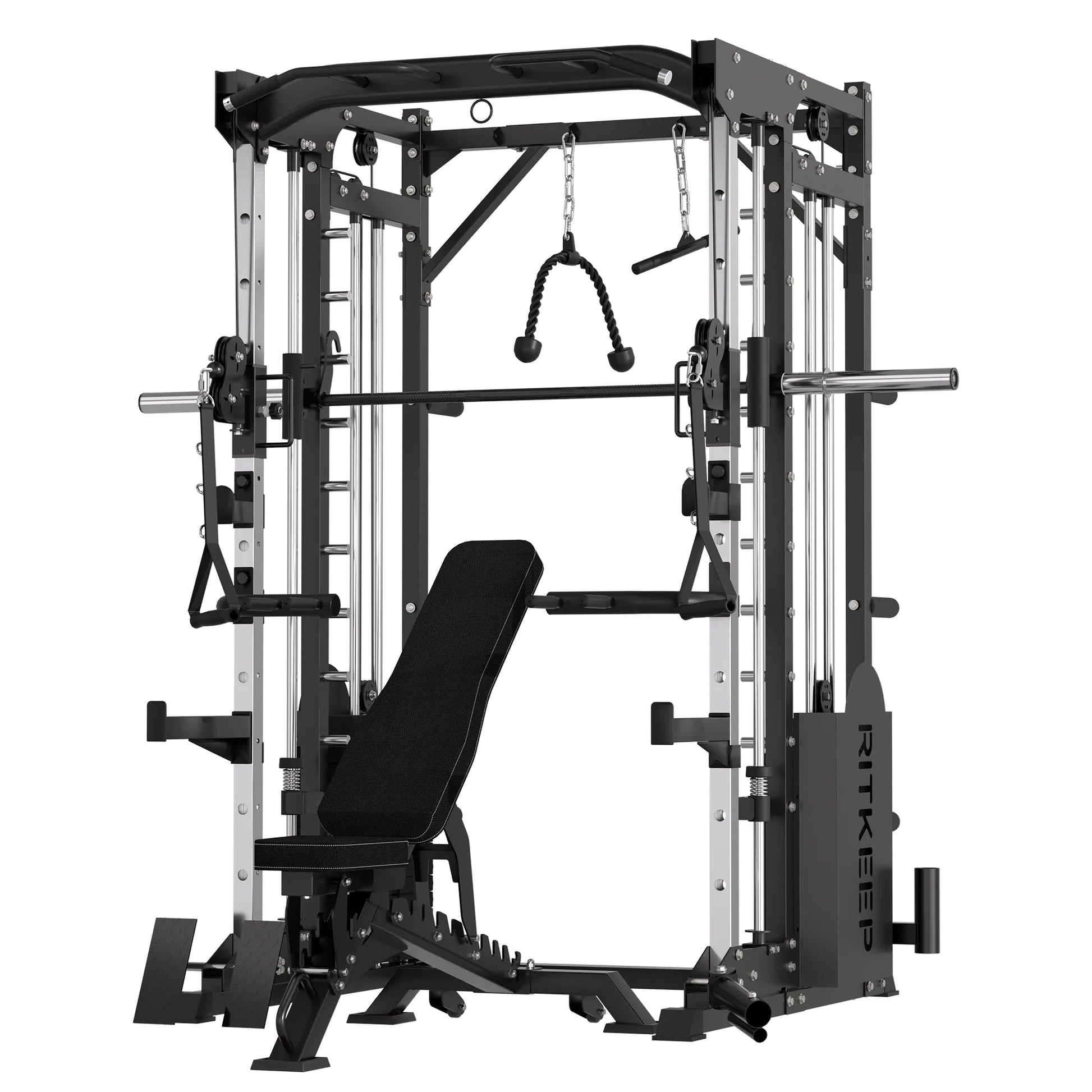 PMAX 5600 Home Gym Smith Machine with Integrated Weight System