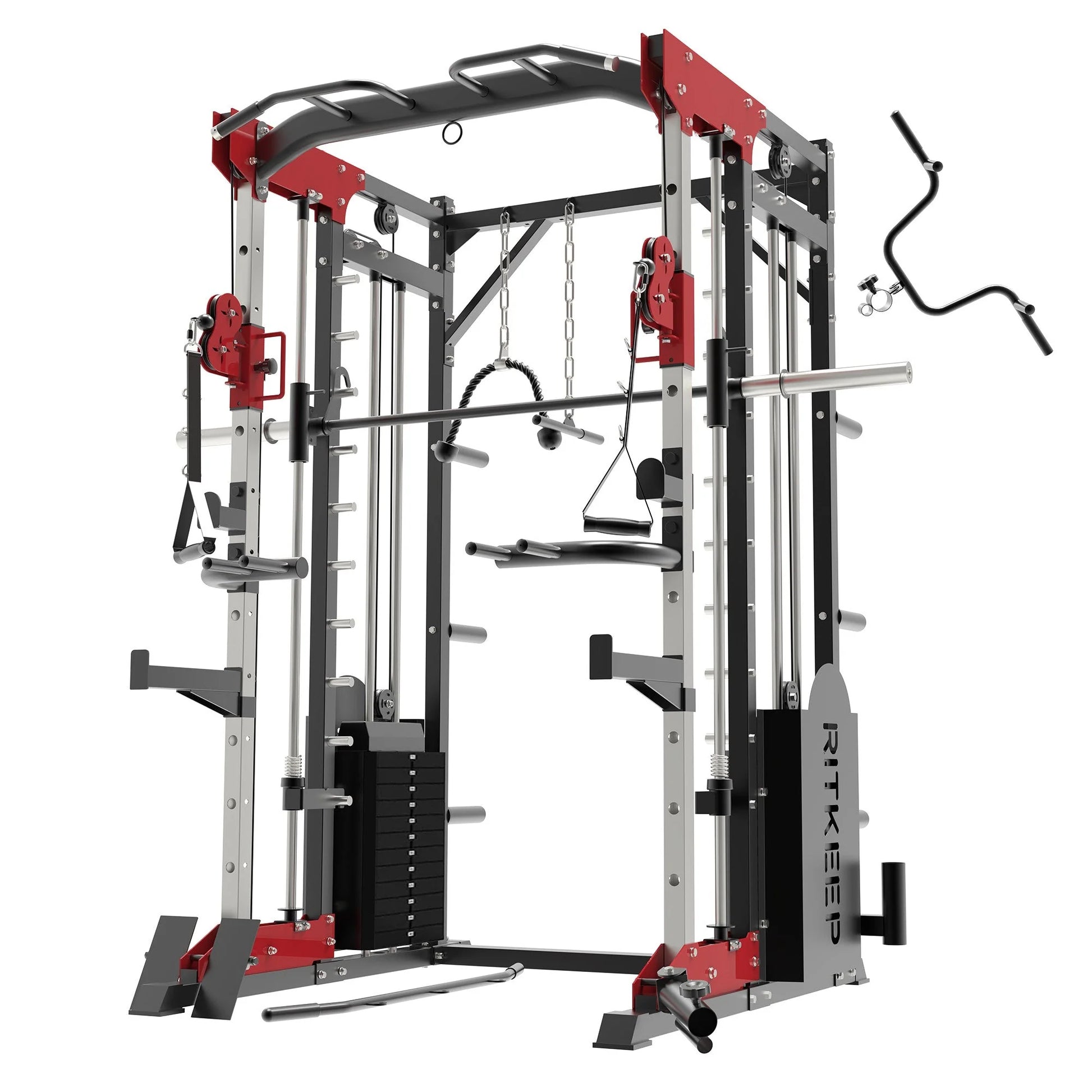 PMAX 5600 Home Gym Smith Machine with Integrated Weight System